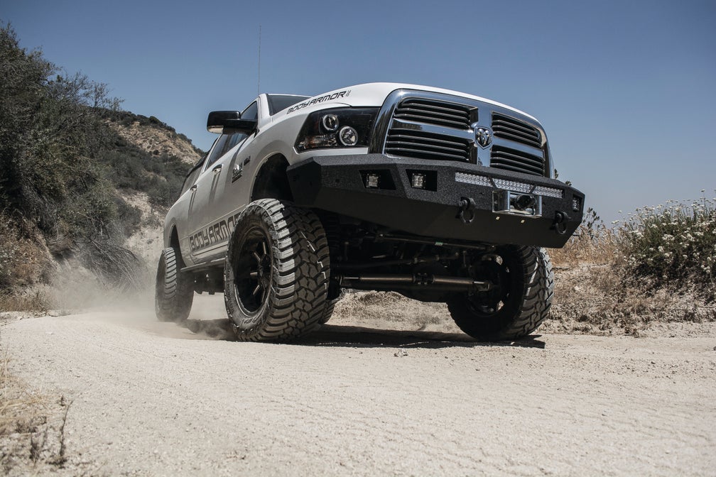 BODY ARMOR 4X4 DODGE RAM 2500/3500 ECO SERIES FRONT WINCH BUMPER 2010-2018