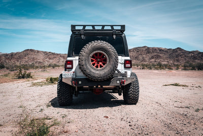BODY ARMOR 4X4 JEEP WRANGLER JL TIRE CARRIER SINGLE ACTION (FITS JL-2965/JL-2966 BUMPER) 2018-2023