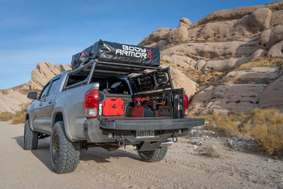 BODY ARMOR 4X4 TOYOTA TACOMA FRONT BED MOLLE SYSTEM 2005-2023