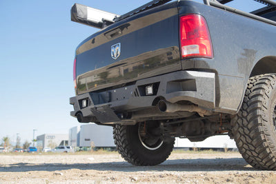BODY ARMOR 4X4 DODGE RAM 1500 ECO SERIES REAR BUMPER FITS DUAL REAR EXHAUST ONLY 2009-2018