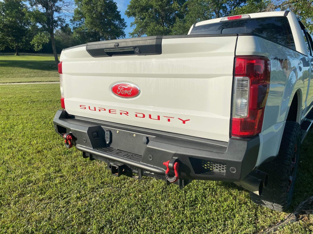 BODY ARMOR 4X4 F250/350/450/550 SUPER DUTY AMBUSH REAR BUMPER 2017-2022