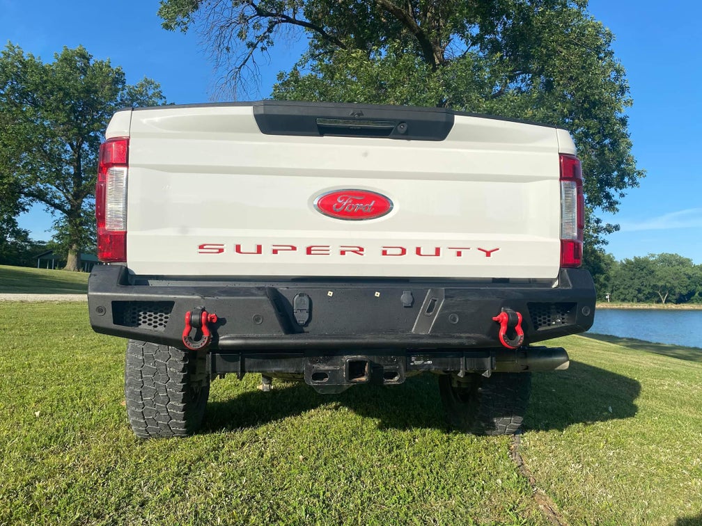 BODY ARMOR 4X4 F250/350/450/550 SUPER DUTY AMBUSH REAR BUMPER 2017-2022