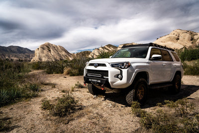 BODY ARMOR 4X4 TOYOTA 4 RUNNER HILINE FRONT WINCH BUMPER 2014-2023