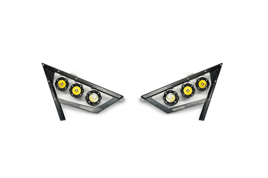 Heretic Polaris RZR Headlights (Pro R/Turbo R/Pro XP)