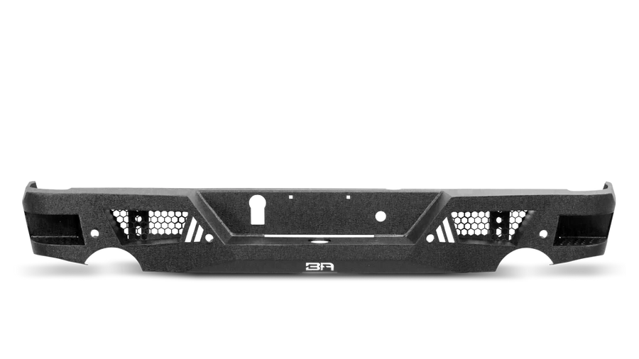 BODY ARMOR 4X4 DODGE RAM 1500 ECO SERIES REAR BUMPER FITS DUAL REAR EXHAUST ONLY 2009-2018