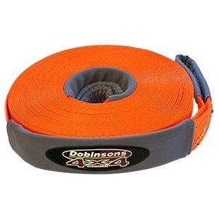 65' LONG WINCH EXTENSION STRAP Orange
