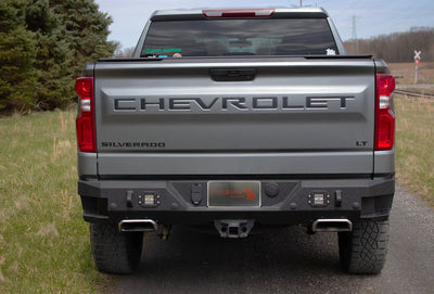 Fishbone Offroad Chevy 1500 Silverado Rockfish Rear Bumper 2019 - 2022