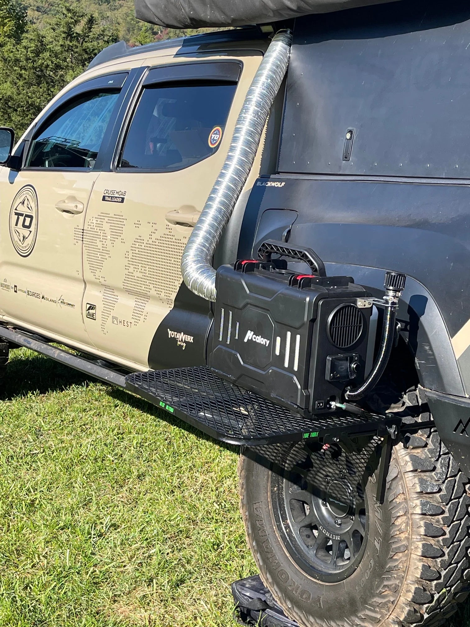 TailGater Tire Table Aluminum Small