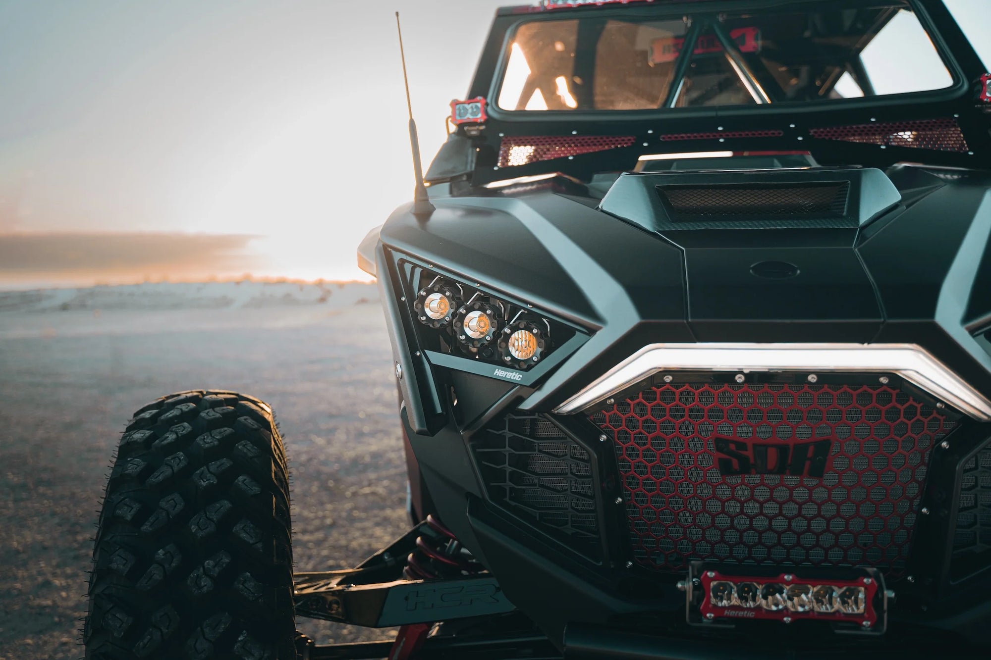 Heretic Polaris RZR Headlights (Pro R/Turbo R/Pro XP)
