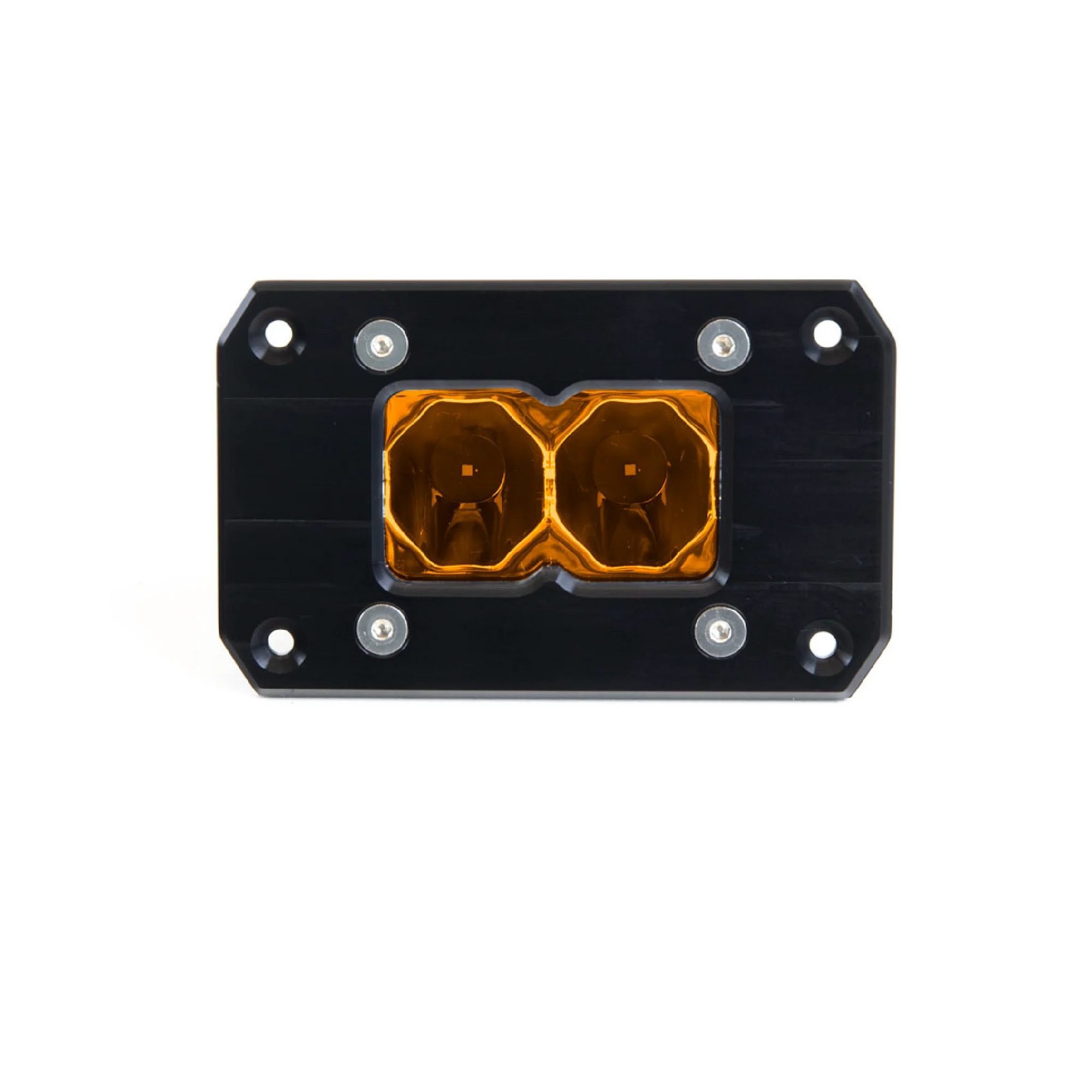 Heretic BA-2 Flush Mount Amber LED Pod Light