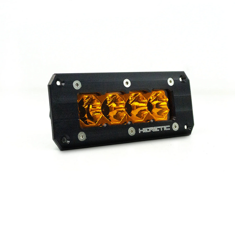 Heretic BA-4 Flush Mount Amber LED Pod Light