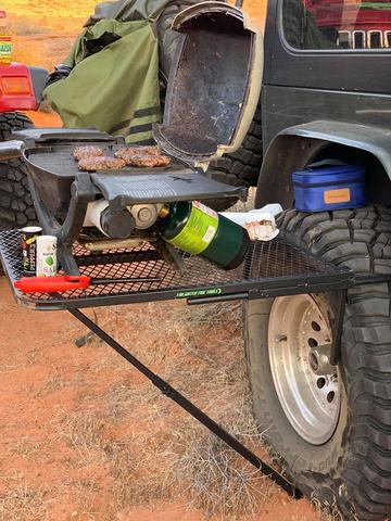 TailGater Tire Table Large Aluminum
