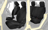 King 4WD Premium Neoprene Seat Covers, Black/Black Jeep Wrangler JK 4 Door 2013 - 2018