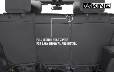 2007 Jeep Seat Cover rear