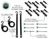 Overland Vehicle Systems Nomadic Awning 270 Awning & Wall 1, 2, & 3, Mounting Brackets Driverside