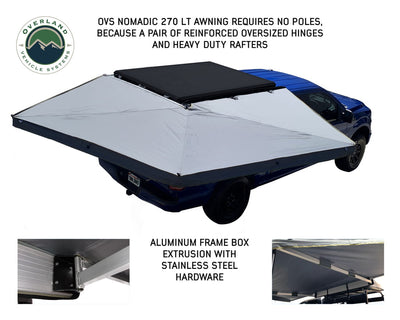 Overland Vehicle Systems Nomadic 270 LT Awning Driver Side