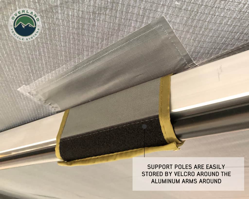 Overland Vehicle Systems Nomadic 270 LT Awning Driver Side