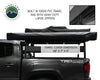 Overland Vehicle Systems Nomadic Awning 270 Driver Side Dark Gray Cover With Black Cover Universal