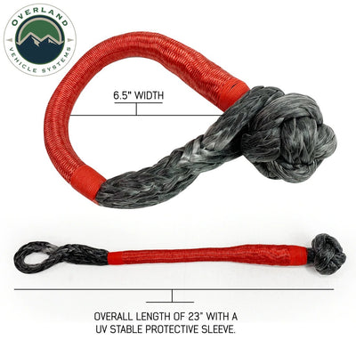 Overland Vehicle Systems 23” 5/8” Soft Recovery Shackle With A Breaking Strength of 44,000 lbs.