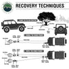 Overland Vehicle Systems 23” 5/8” Soft Recovery Shackle With A Breaking Strength of 44,000 lbs.
