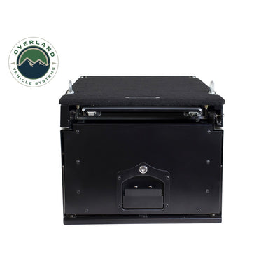 Overland Vehicle Systems Powder Black Cargo Box Paddle Lock