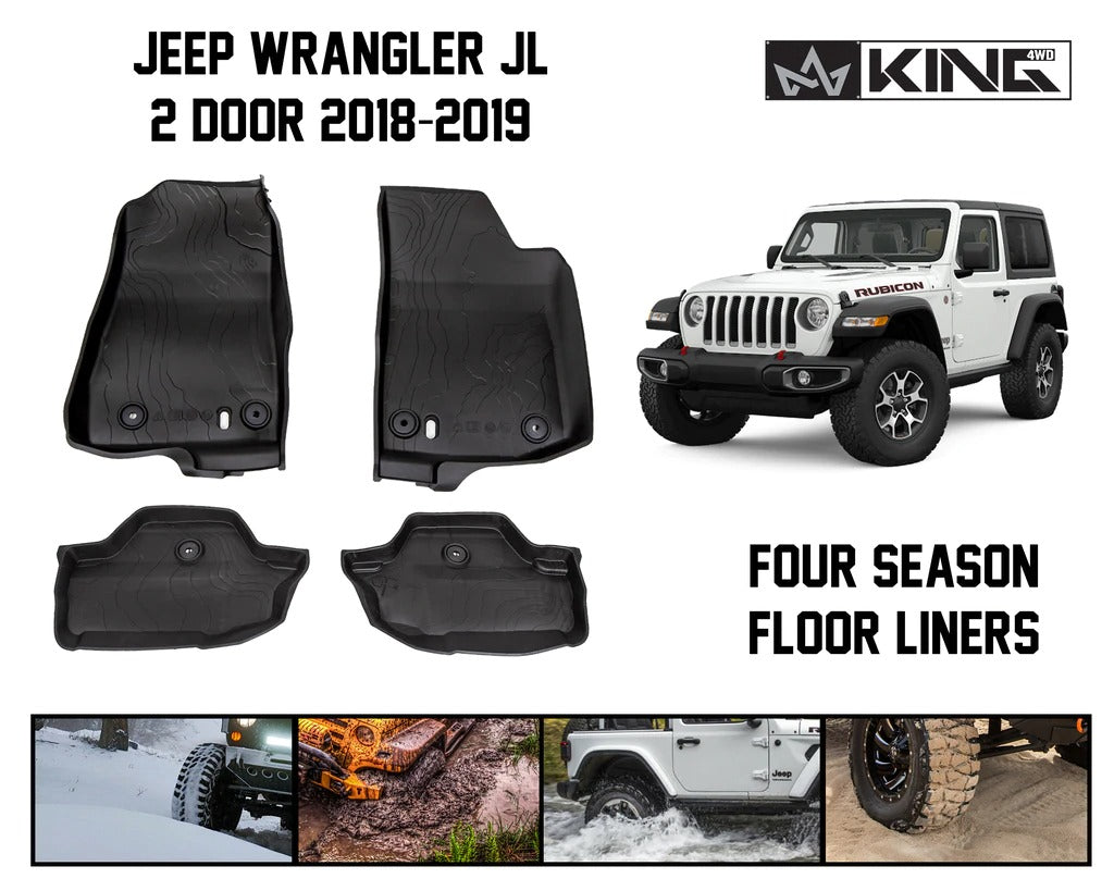 Jeep Wrangler jl 2 door floor liner