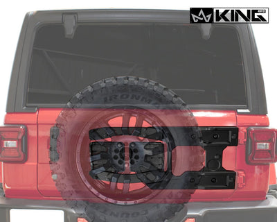 2019 Jeep Wrangler tire carrier