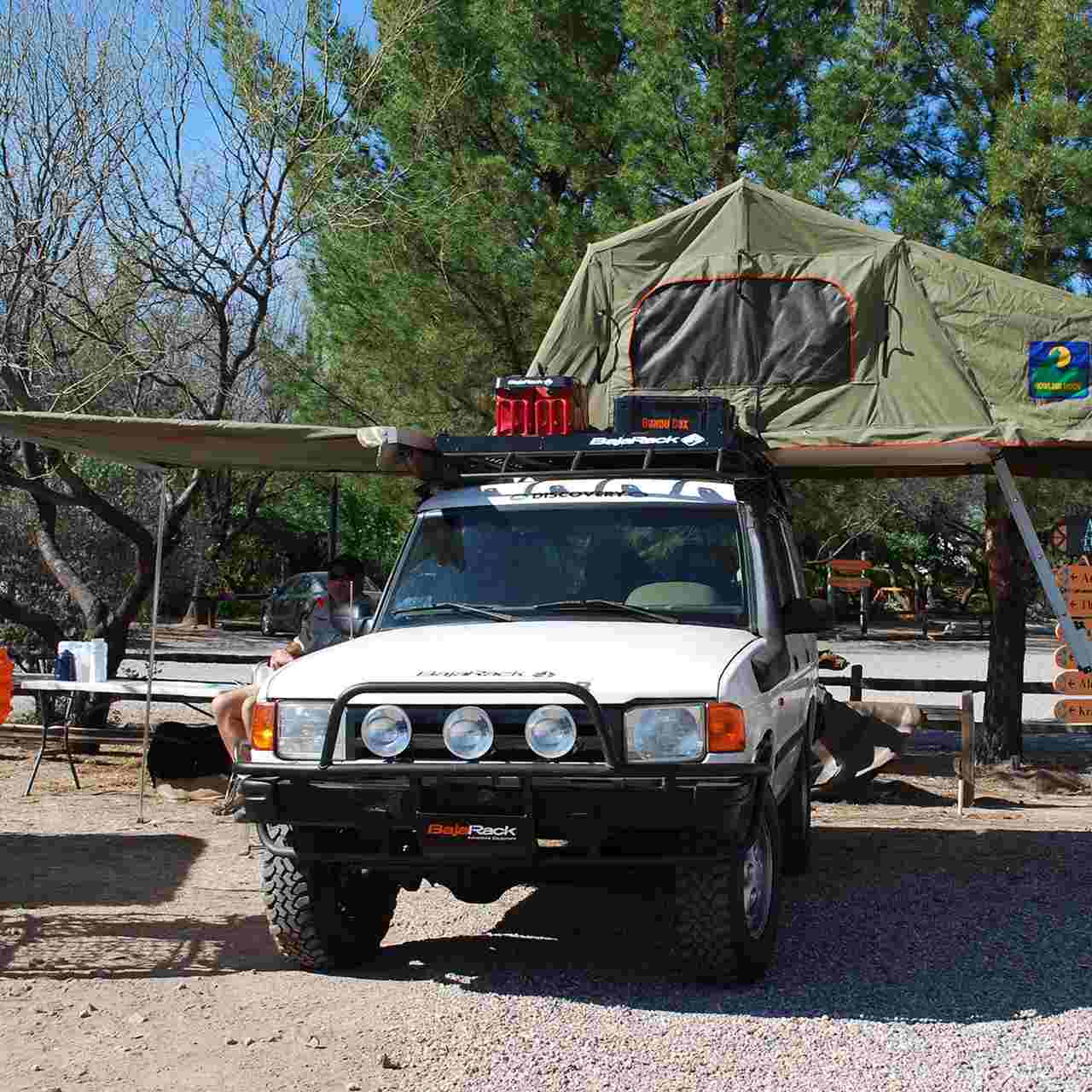 Baja Rack Awning mount for Land Rover Discovery I and Discovery II