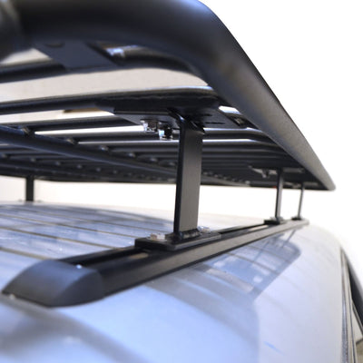 Baja Rack Camper Shell Roof Rack with wind deflector Utility Flat