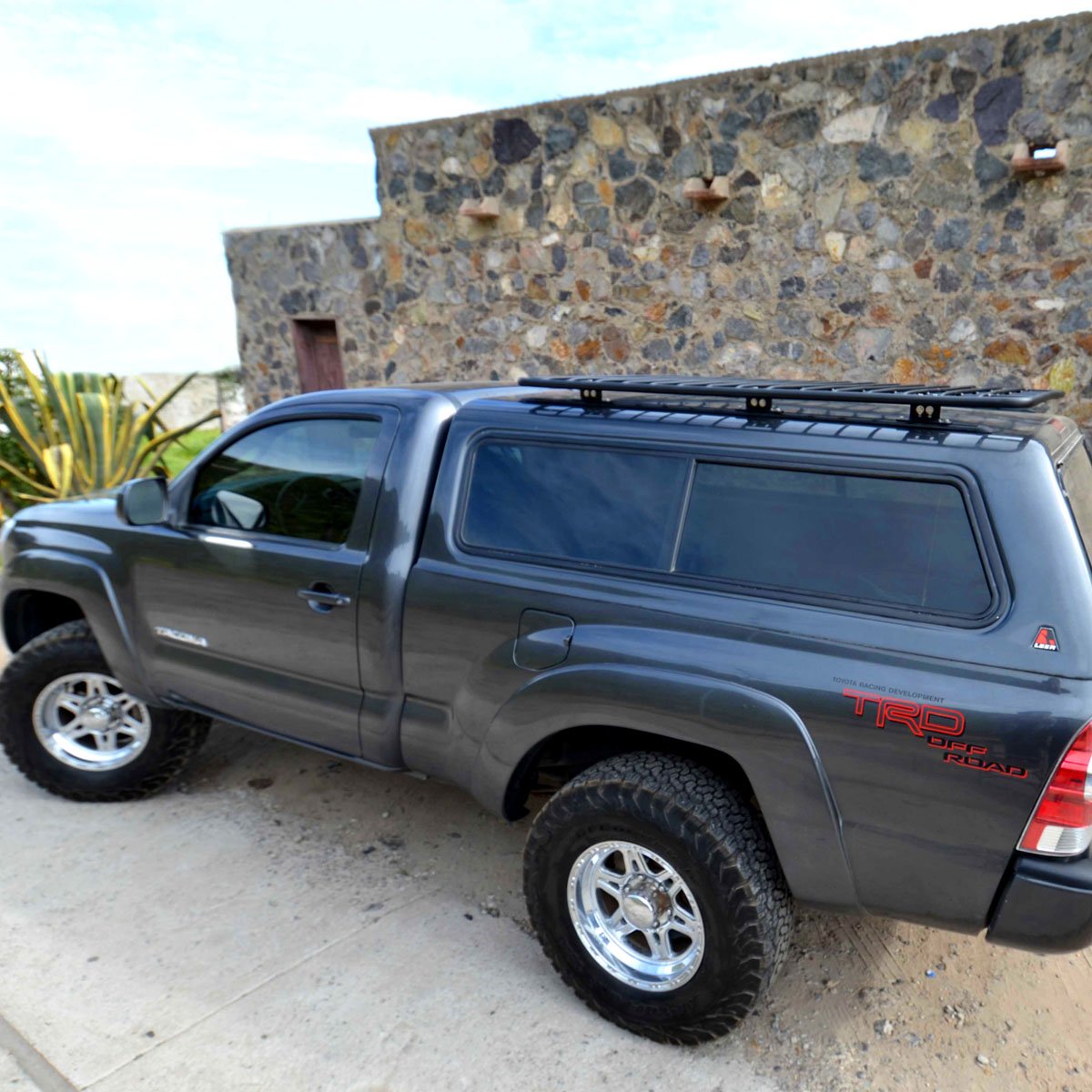 Baja Rack Camper Shell Utility Flat Rack- no wind deflector