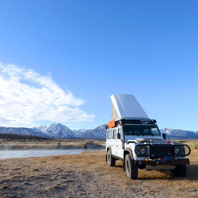 Baja Rack Defender 110 UTility Flat Rack with SPY Light System LED bar not included 1997-2016