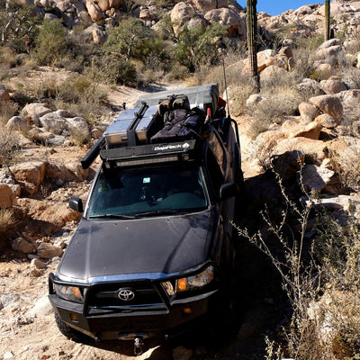 Baja Rack Tacoma Roof Rack Standard Basket (satellite antenna cutout) (2005-2021)