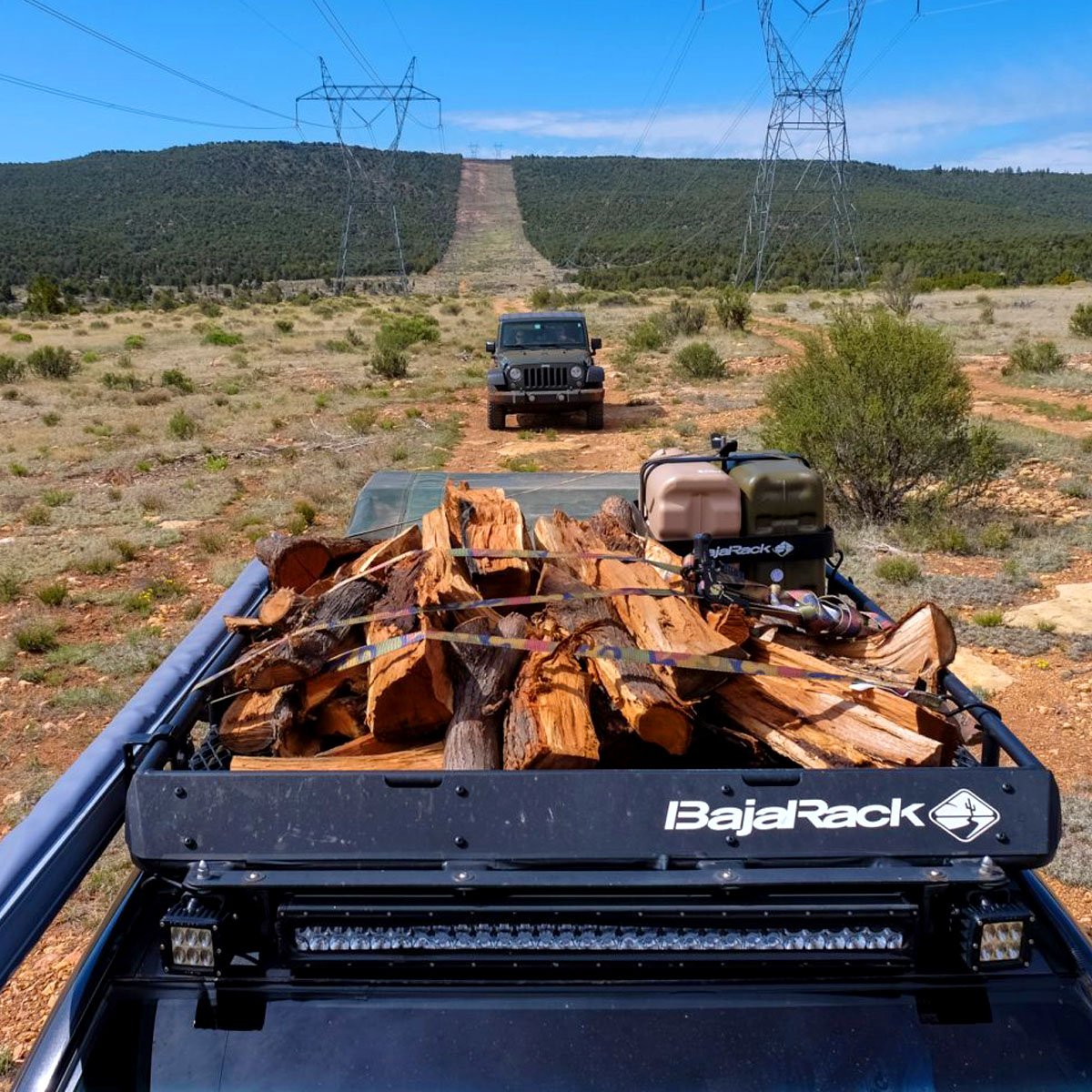 Baja Rack Tacoma Roof Rack Standard Basket (satellite antenna cutout) (2005-2021)