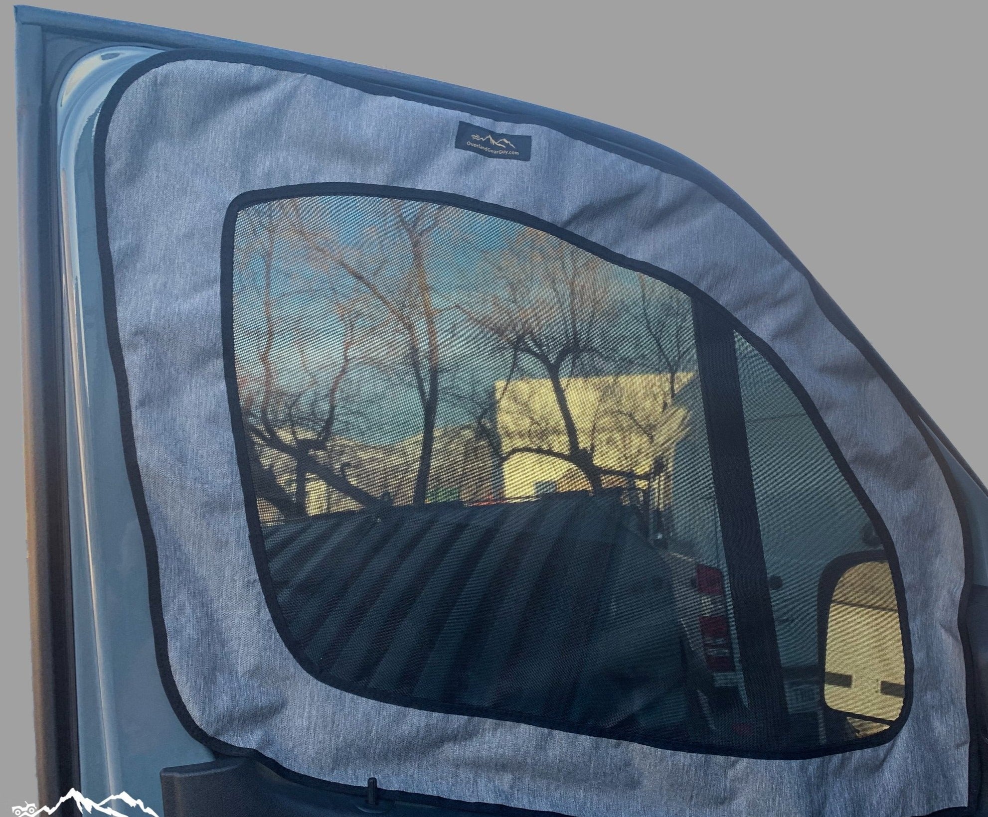 Overland Gear Guy Campervan Front Driver / Passenger Window Mesh Bug Screen