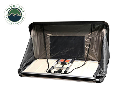 Overland Vehicle Systems Bushveld Hard Shell Roof Top Tent 4 Person