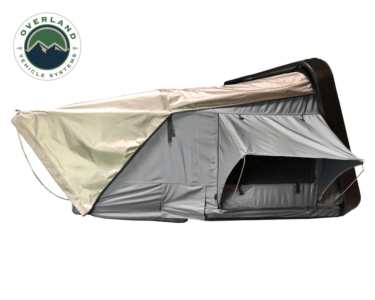 Overland Vehicle Systems Bushveld Hard Shell Roof Top Tent 4 Person
