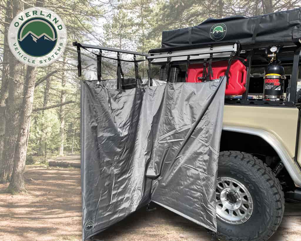 Overland Vehicle Systems Nomadic Car Side Shower Room