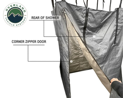Overland Vehicle Systems Nomadic Car Side Shower Room