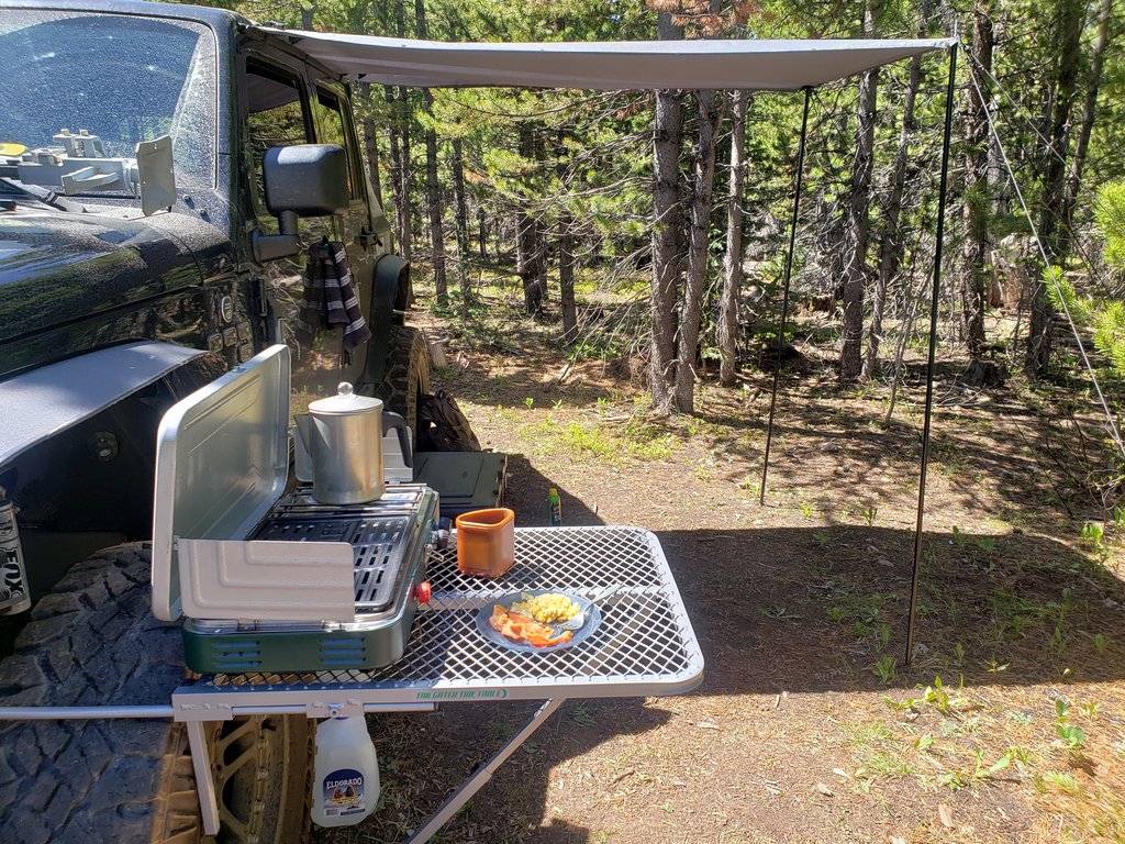 TailGater Tire Table Aluminum Medium