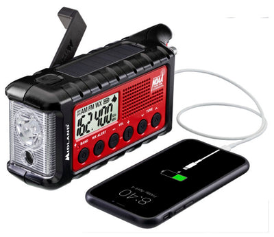 Midland Radio E+Ready Emergency Crank Weather Radio