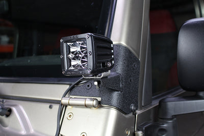 Fishbone Offroad Windshield Light Brackets