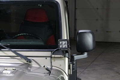 Fishbone Offroad Windshield Light Brackets