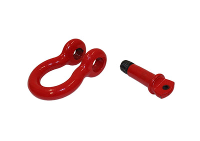 Fishbone Offroad 3/4" D-Ring Set Red