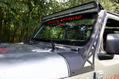 Fishbone Offroad Windshield Light Bracket