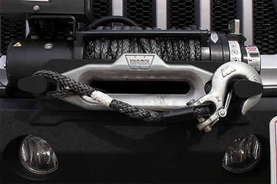 Fishbone Offroad Winch Line 'Fishhook' - Black