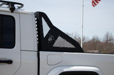 Fishbone Offroad Gladiator Chase Rack w/ Window Panel