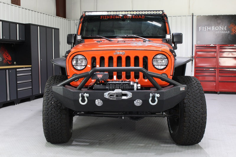 Fishbone Offroad Front Full Width Winch Bumper