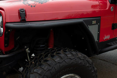 Fishbone Offroad Front Tube Fenders with Hex-Mesh Panels