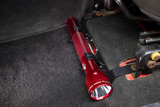 Fishbone Offroad Front Seat Flashlight Mount - TJ