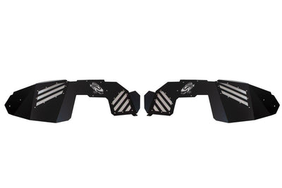 Fishbone Offroad Front JL Black Aluminum Inner Fenders